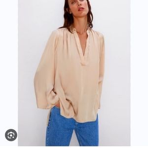 Zara Satin Blouse